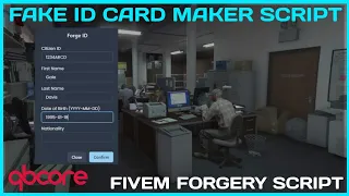 QBCore Forgery Script *FREE* | FiveM Roleplay Scripts | FiveM Tutorial 2023 | MJ DEVELOPMENT