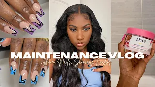 MAINTENANCE VLOG | COME WITH ME TO MY APPOINTMENTS, LASHES, NAILS, HAIR, SKINCARE | StateofDallas
