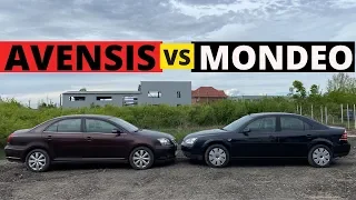 Ford Mondeo vs Toyota Avensis, ce cumpărăm la 4.000 Euro
