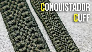 This Will Take Time, But That's OK! Conquistador Cuff Paracord Bracelet Tutorial | #stayhome