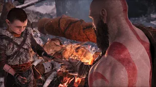 GOD of WAR : PS4 Pro  20+Minutes in   [[ 4K HDR 10 ]]