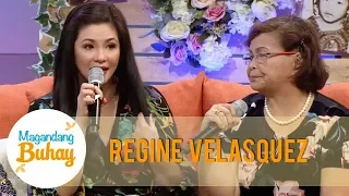 Magandang Buhay: Regine becomes emotional as she talks about how strong her mother is