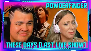 Americans Reaction to Powderfinger - These Days (Final Live Show!) | THE WOLF HUNTERZ Jon and Dolly