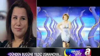 Юлдуз Усманова в программе "Uykusuz Her Gece". Часть вторая