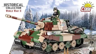 Cobi WW2 Recenzja/Review "Pz.Kpfw VI Ausf.B Tiger II" (2540)