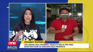 Mga pasahero sa PITX