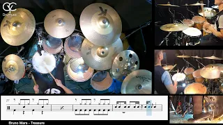 Treasure - Bruno Mars  / Drum Cover By CYC ( @cycdrumusic ) score & sheet music