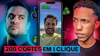 COMO CRIAR 200 CORTES do PABLO MARÇAL com 1 CLIQUE para MONETIZAR TIKTOK de MOTIVAÇÃO