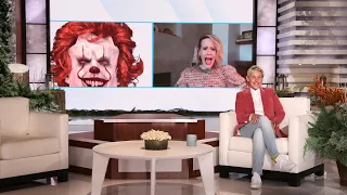 Sarah Paulson Gets a Scare Through the Screen