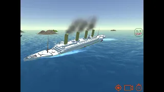 Hms Britannic hits a mine and sanks