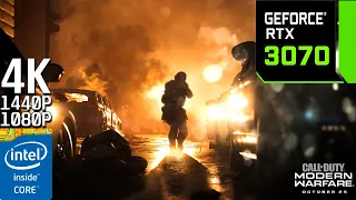 Call of Duty Modern Warfare : Maximum Settings ( RTX ON ) RTX 3070 8GB | 4K - 1440P - 1080P