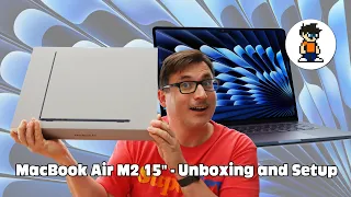 The All New Macbook Air M2 15" - Unboxing And Setup!