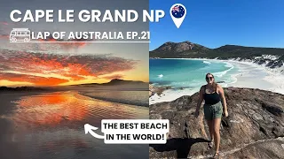 Australia's BEST BEACHES | Cape Le Grand National Park | Lap Of Australia EP. 21