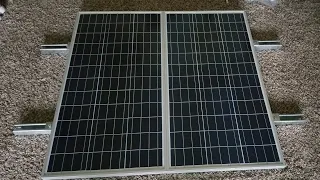 UNISTRUT SOLAR PANEL MOUNT: How to install solar panels Using Unistrut/Superstrut