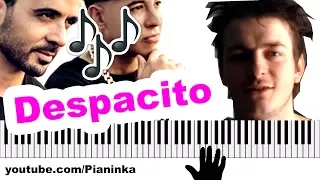 DESPACITO НА ПИАНИНО 🎹 простые ноты