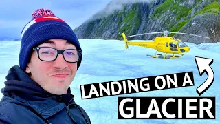 My First Helicopter Flight...and on an Alaska Glacier!