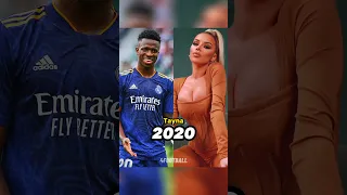 Vinicius Jr Girlfriends Over the Years 😍🔥 #shorts #viral #vinicius