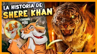 La HISTORIA de SHERE KHAN | LA ENCICLOPEDIA DEL MAL 🐯🐅