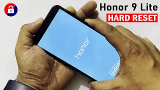 Honor 9 Lite Factory Reset | Forgot Password | Screen Unlock 🔓 🔓🔓