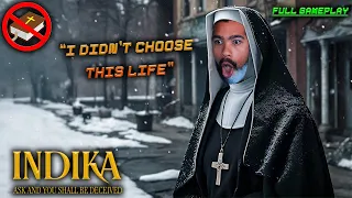 Dom Plays a TERRIFYING *NEW* Nun Horror Game... (must see 😨) | INDIKA (Full Game + Ending)