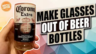 Bottle Cutter Club - Project #2 Making drinking glasses out of empty beer glass bottles