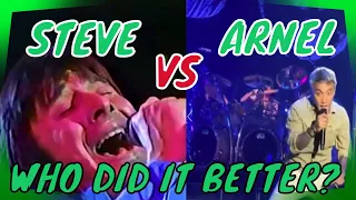 Journey STEVE PERRY Vs ARNEL PINEDA - Who Did It Better - Side by Side Comparison