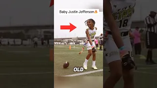 This 7 Year Old Is BETTER Than Tyreek Hill! #shorts #football #youthfootball #justinjefferson