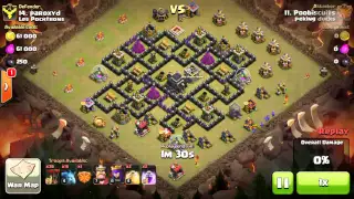 Clash of Clans - 366k/366k/2k War Loot, Ballonion Airstrike!