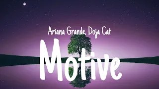 Ariana Grande - Motive (Lyrics) Ft. Doja Cat