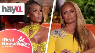 Monique Samuels EXPOSES Gizelle's Relationship | Season 5 | Real Housewives of Potomac