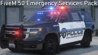 FiveM Emergency Service Pack: 50 VEHICLES | Optimized | High Quality | Realistic Handlings | Preview