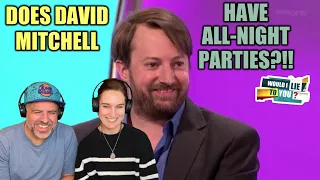 WILTY - Does David Mitchell Have All Night Parties in his Flat? REACTION