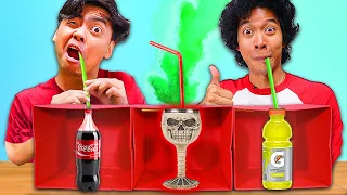 Don't Choose The Mystery DEATH STRAW Drink - Challenge 2