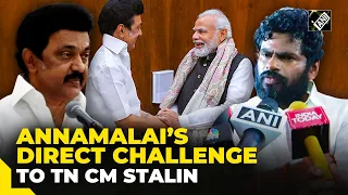 “Present a white paper” BJP’s Annamalai challenges CM Stalin over funds received by TN in last 9 yrs