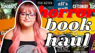 Horror Book Haul! (PART 1)