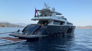 New Video of Luxury Motor Yacht GO For Charter in Turkey in Summer 2021/2022