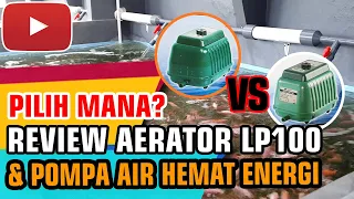 Review Aerator dan Pompa Air Hemat Energi untuk sistem RAS Kolam Beton