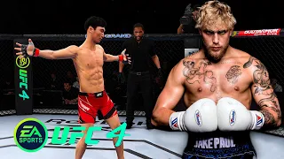 UFC4 Doo Ho Choi vs Jake Paul EA Sports UFC 4 Epic Fight PS5