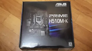 Обзор Материнской платы Asus Prime H510M-K (s1200, Intel H510, PCI-Ex16) из Rozetka