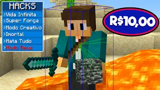 Posso COMPRA HACKS de Minecraft