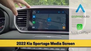 2020-2022 Sportage Media Screen | Learn how to set up Android Auto, Apple Car Play and more!