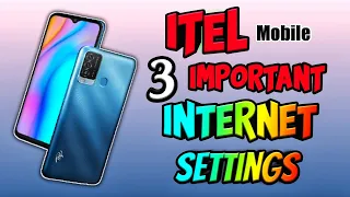 3 Important Internet Settings for All Itel Mobile | Internet Speed Settings and Fix Internet Problem