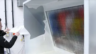 Why Use a Gramos Peelable Coating Inside your Paint Shop Spray Booths