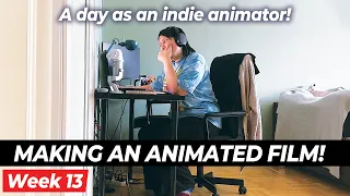 #13 Making my own animated film - A day as an indie animator!