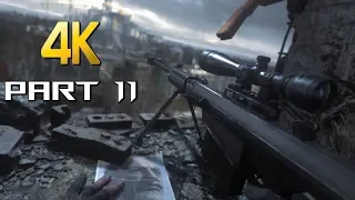 [4K] ONE SHOT, ONE KILL !! The Best Sniper Mission Ever-COD-#11