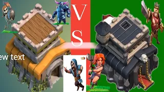 How to attack th8 vs th9||clash of clans th8 vs th9|| clash of clans th8 vs th9 attack strategy|