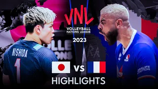 LEGENDARY MATCH | JAPAN vs FRANCE | Men's VNL 2023