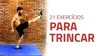 21 Exercícios Para TRINCAR a Barriga | Sérgio Bertoluci - X21