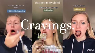 ✨TRYING WOMEN’S WEIRD PREGNANCY CRAVINGS TREND✨| TIKTOK COMPILATION