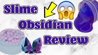 100% Honest Slime Obsidian Review!!! (Famous Ultra Violet Slime!!!)